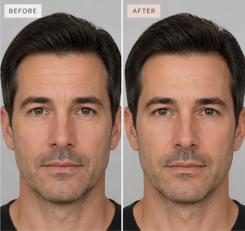 XEOMIN,SMOOTHES YOUR HORIZONTAL FOREHEAD LINES